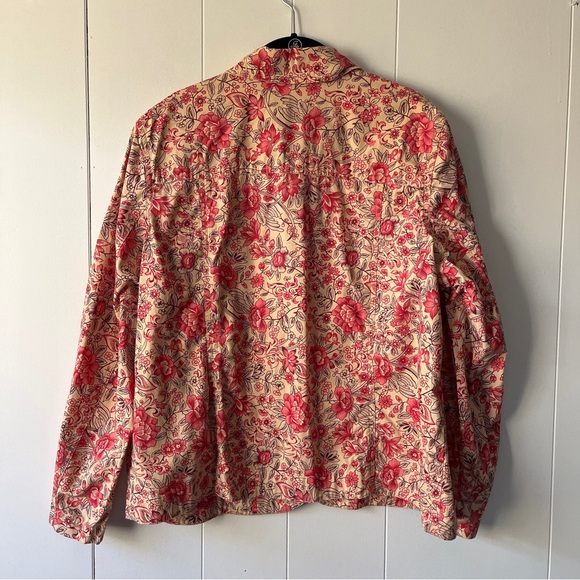 Floral Button Down Shirt - Picture 3 of 4